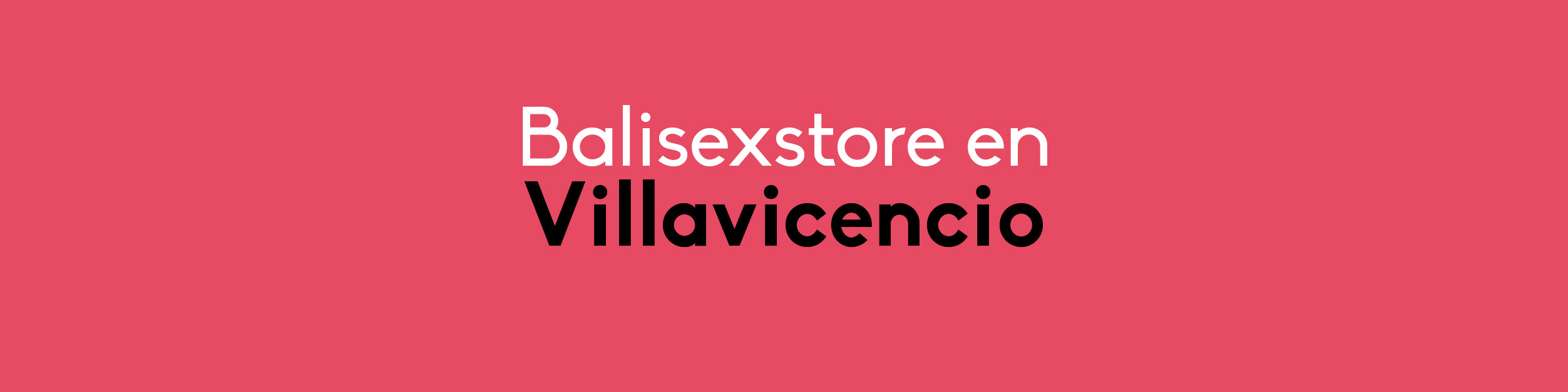 Sex Shop en Villavicencio