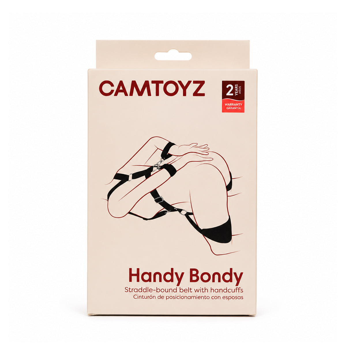 Cinturón de posicionamiento con esposas Bondy Camtoyz