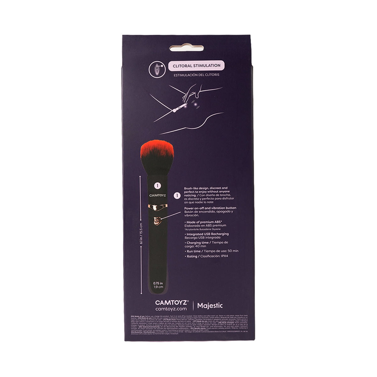 Brocha Vibrador Blushy Lolly
