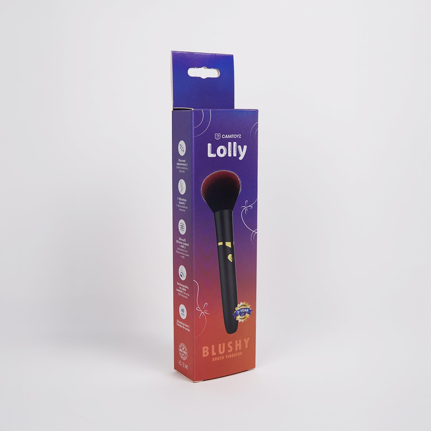 Brocha Vibrador Blushy Lolly