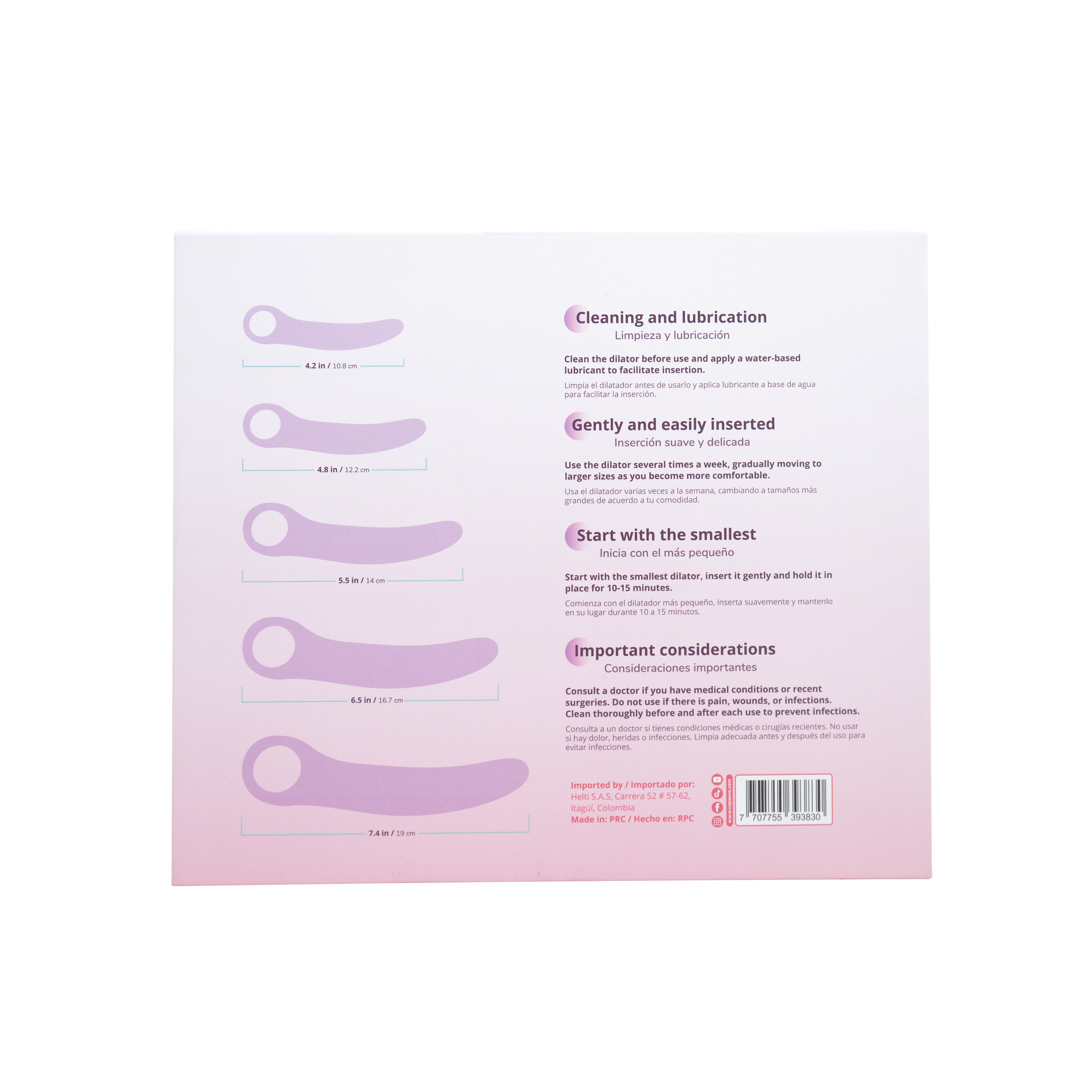 Dilatadores Vaginales UVA