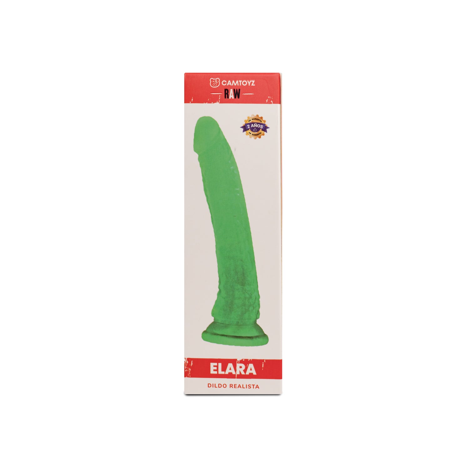 Raw Dildo Realista Elara Transparente
