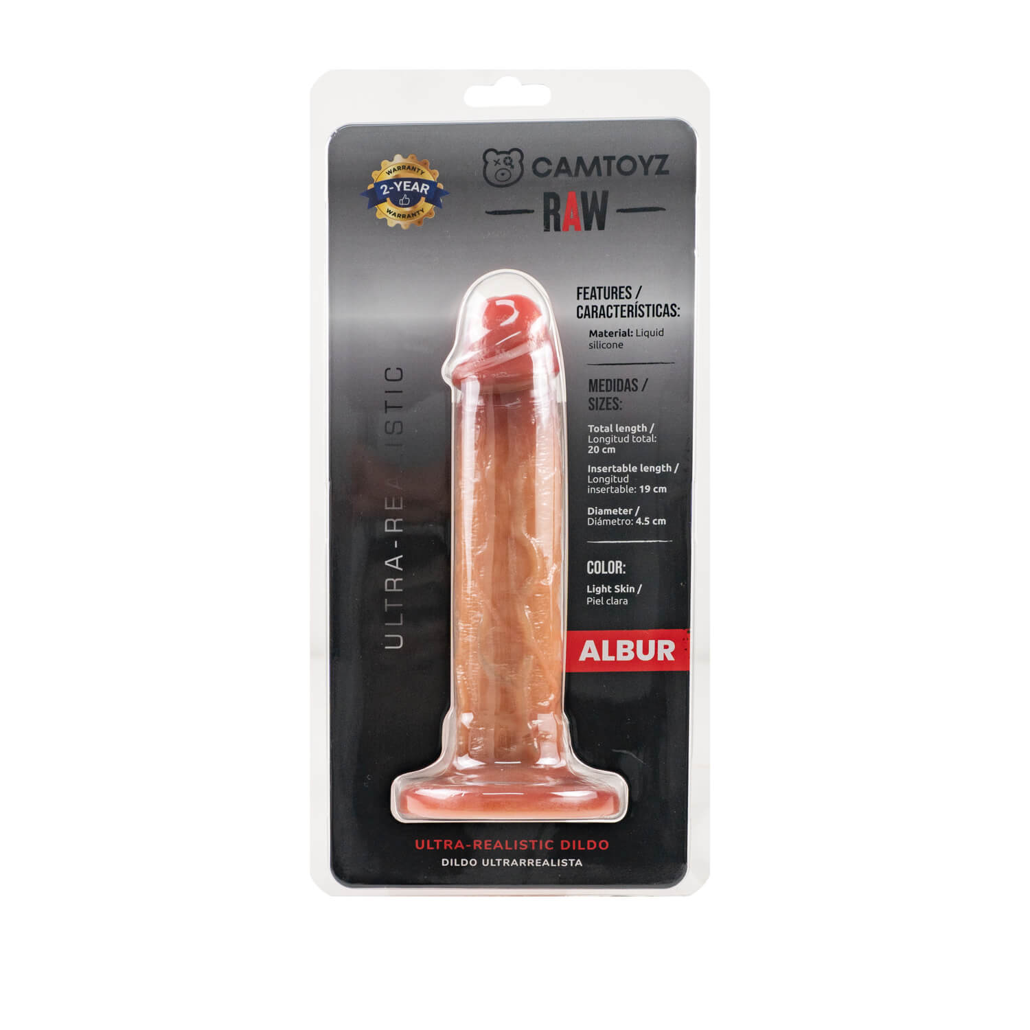 Dildo Ultra Realista Albur Camtoyz