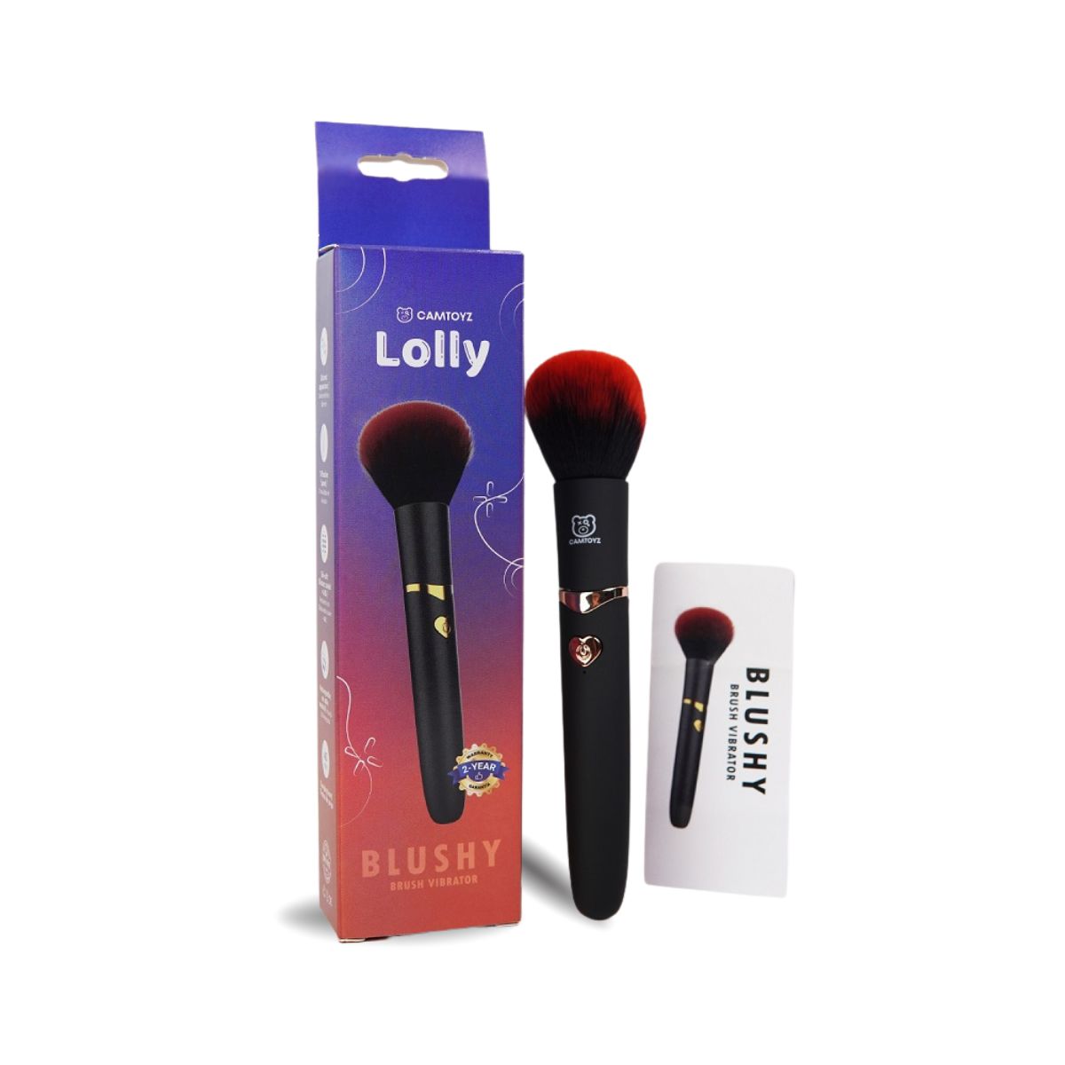 Brocha Vibrador Blushy Lolly