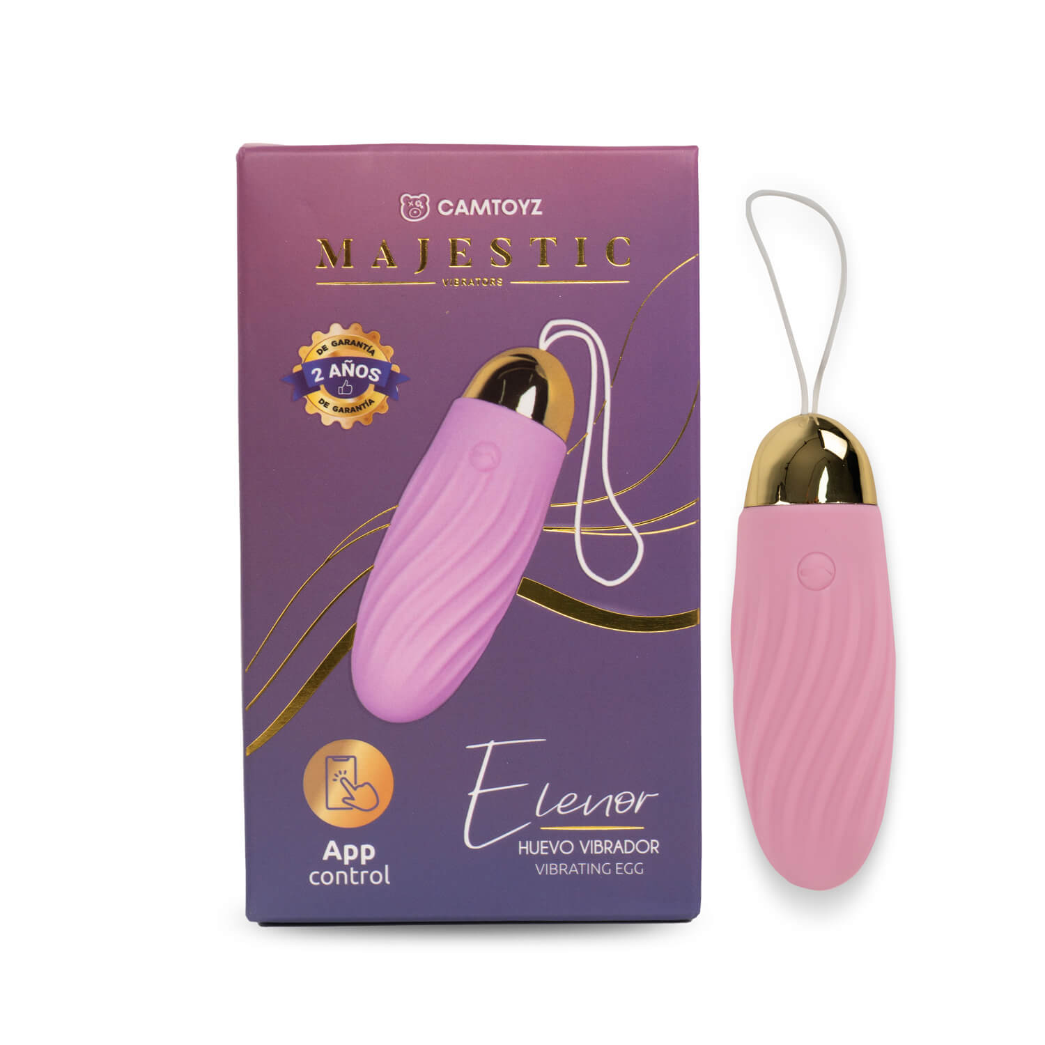 Huevo vibrador con App Elenor Majestic