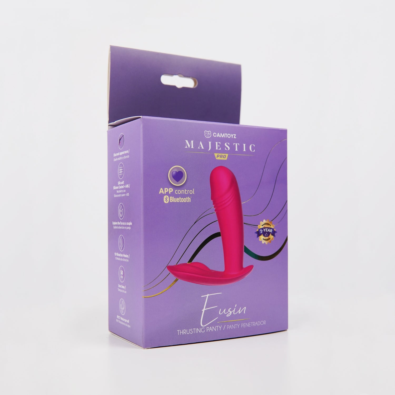 Vibrador Para Panty Con Penetrador Eusin Majestic Pro Con App