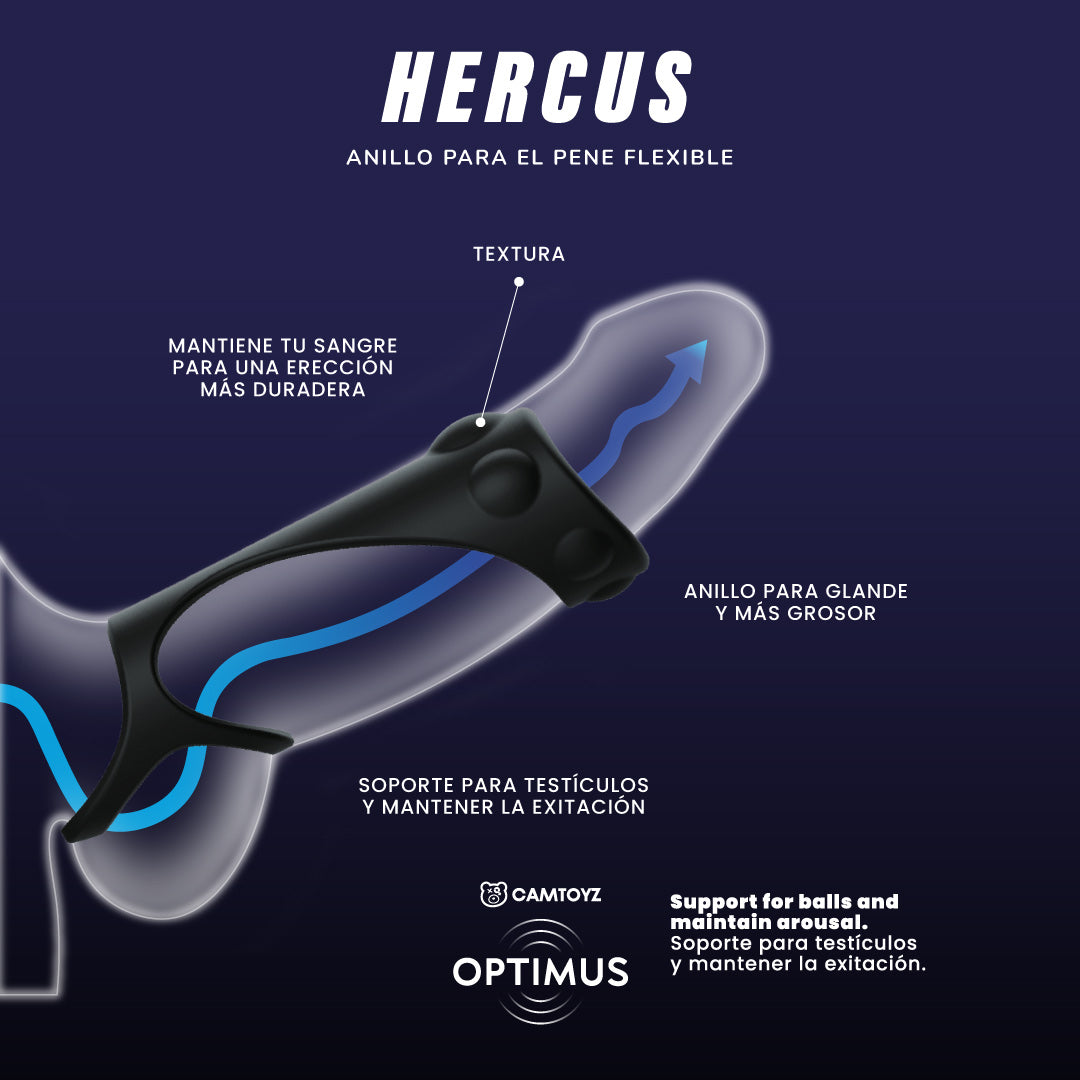 Camtoyz Anillo para el Pene Hercus