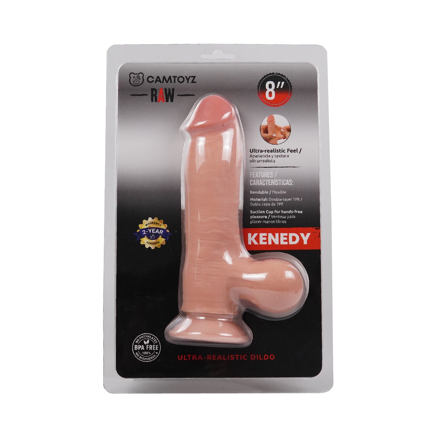 Camtoyz Dildo Ultra Realista Kenedy