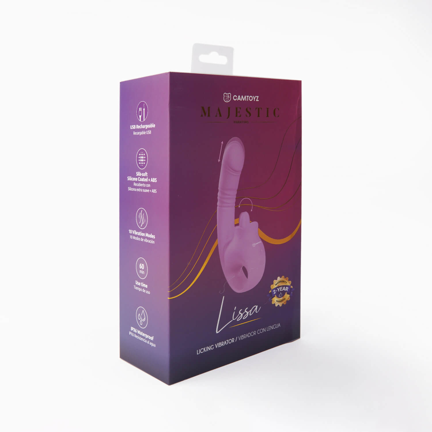 Camtoyz Estimulador con Lengua Lissa