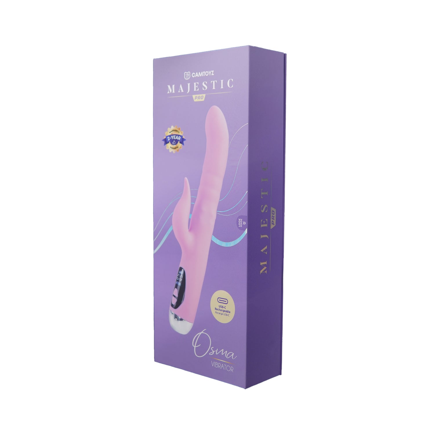 Vibrador Osma Majestic Pro con Carga USB-C