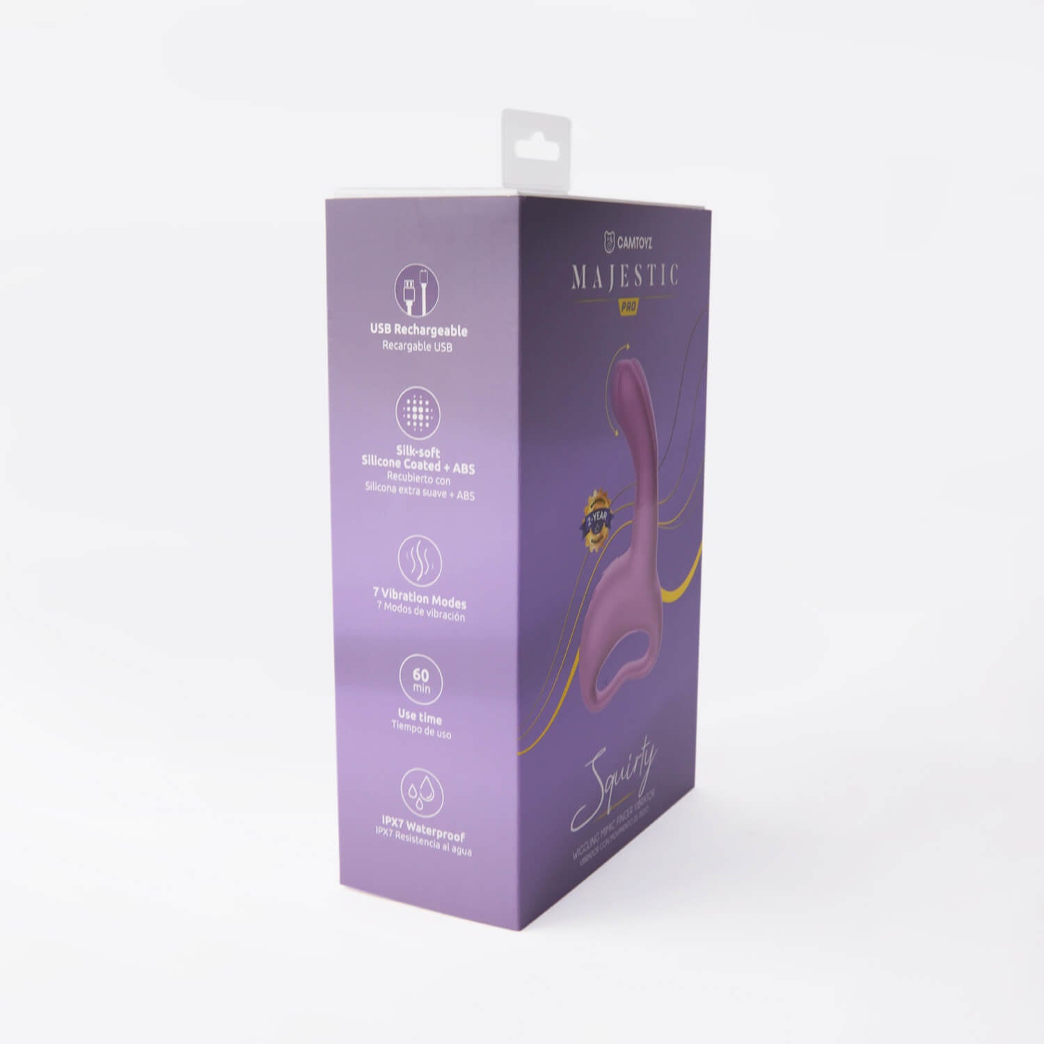 Camtoyz Vibrador y Estimulador Squirty