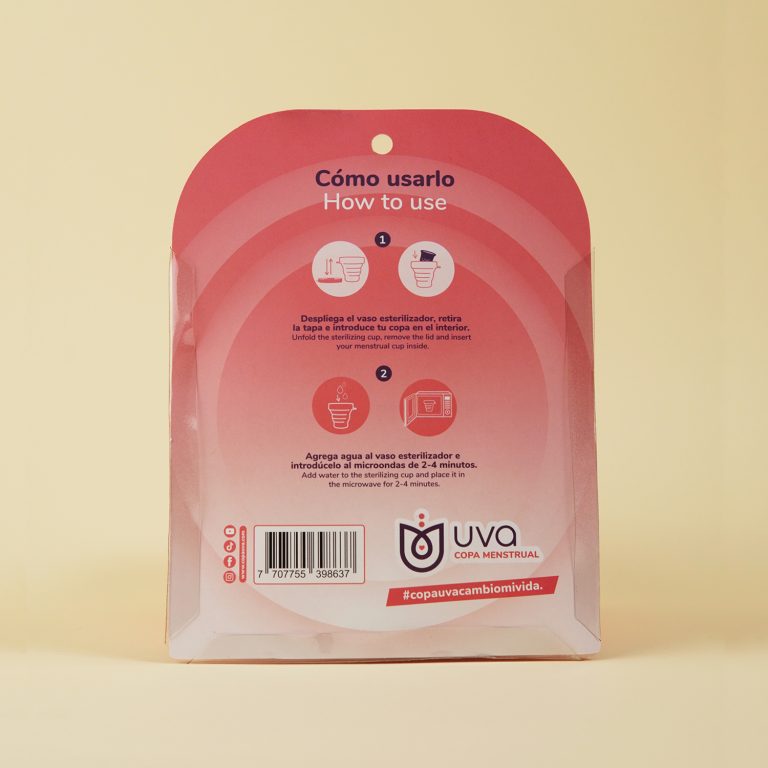 Vaso Esterilizador de Copas UVA