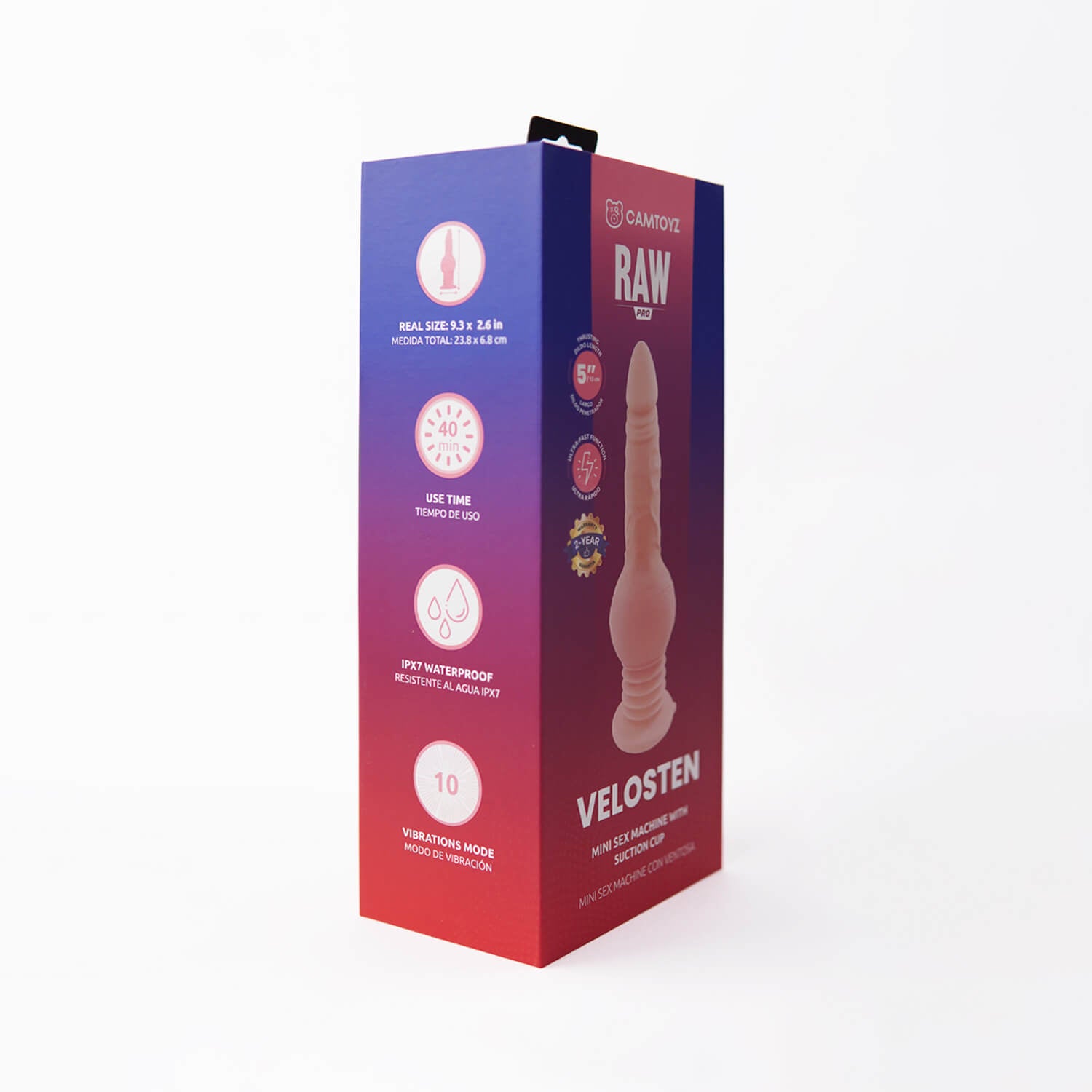 Dildo Realista Velosten Raw Pro