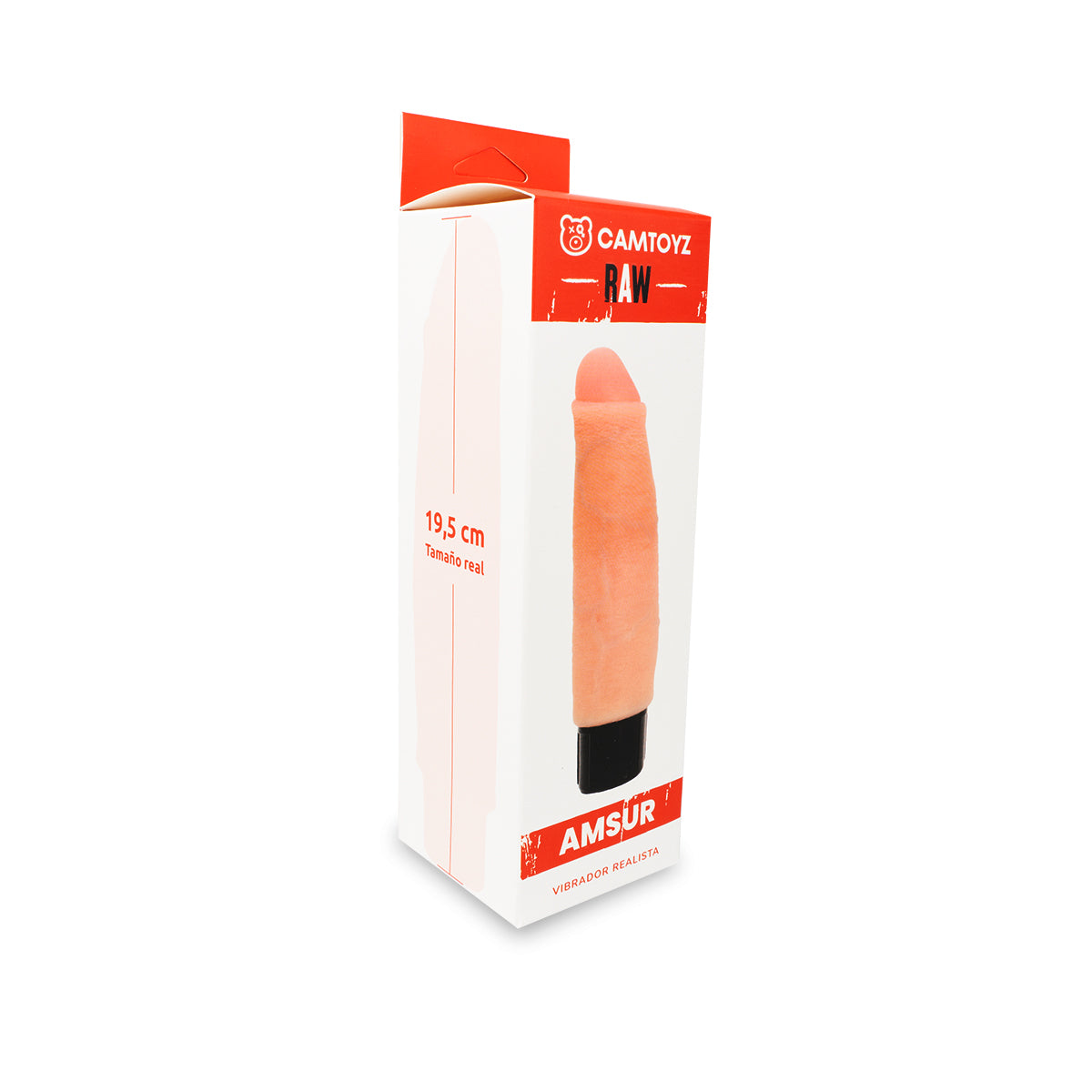 Vibrador Realista Amsur 19.5 cm