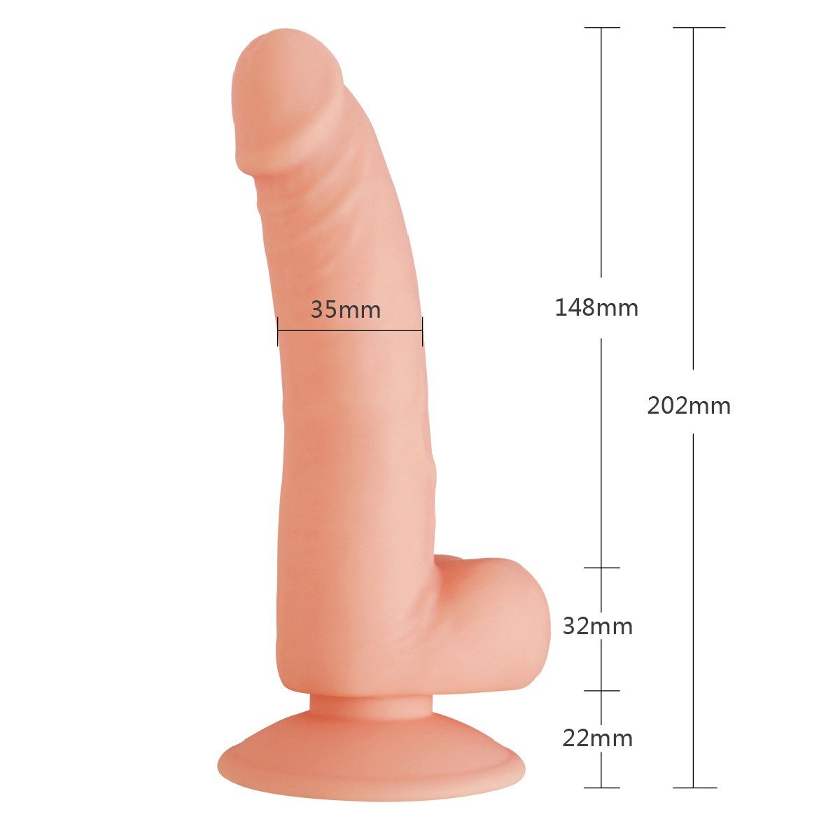 Dildo Realista Vigor 20.2 cm