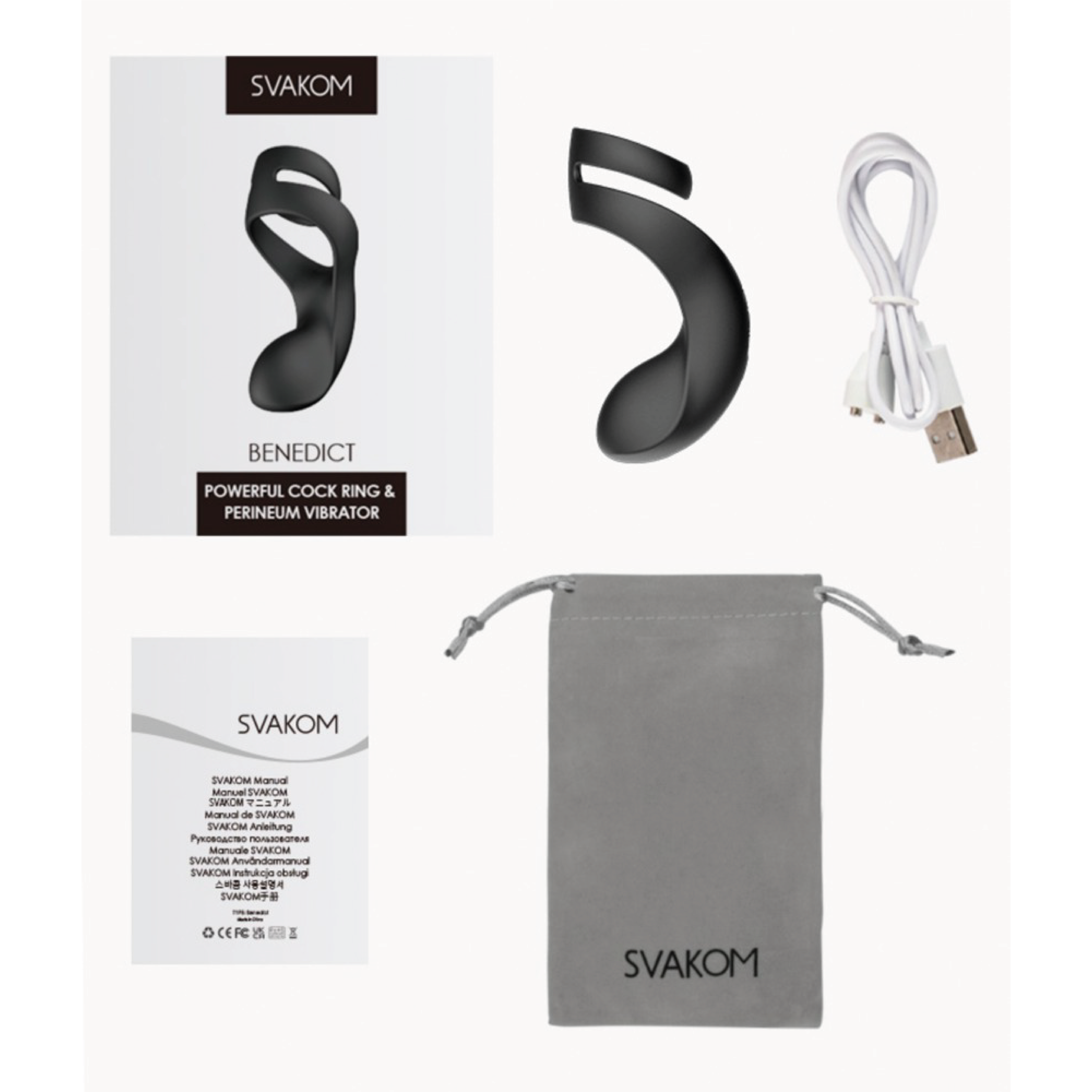 Vibrador y Anillo Benedict