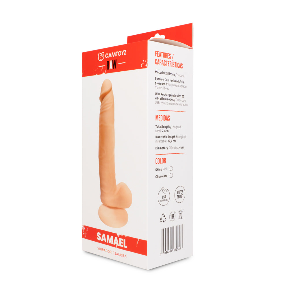 Vibrador Realista Samael 21.5 cm