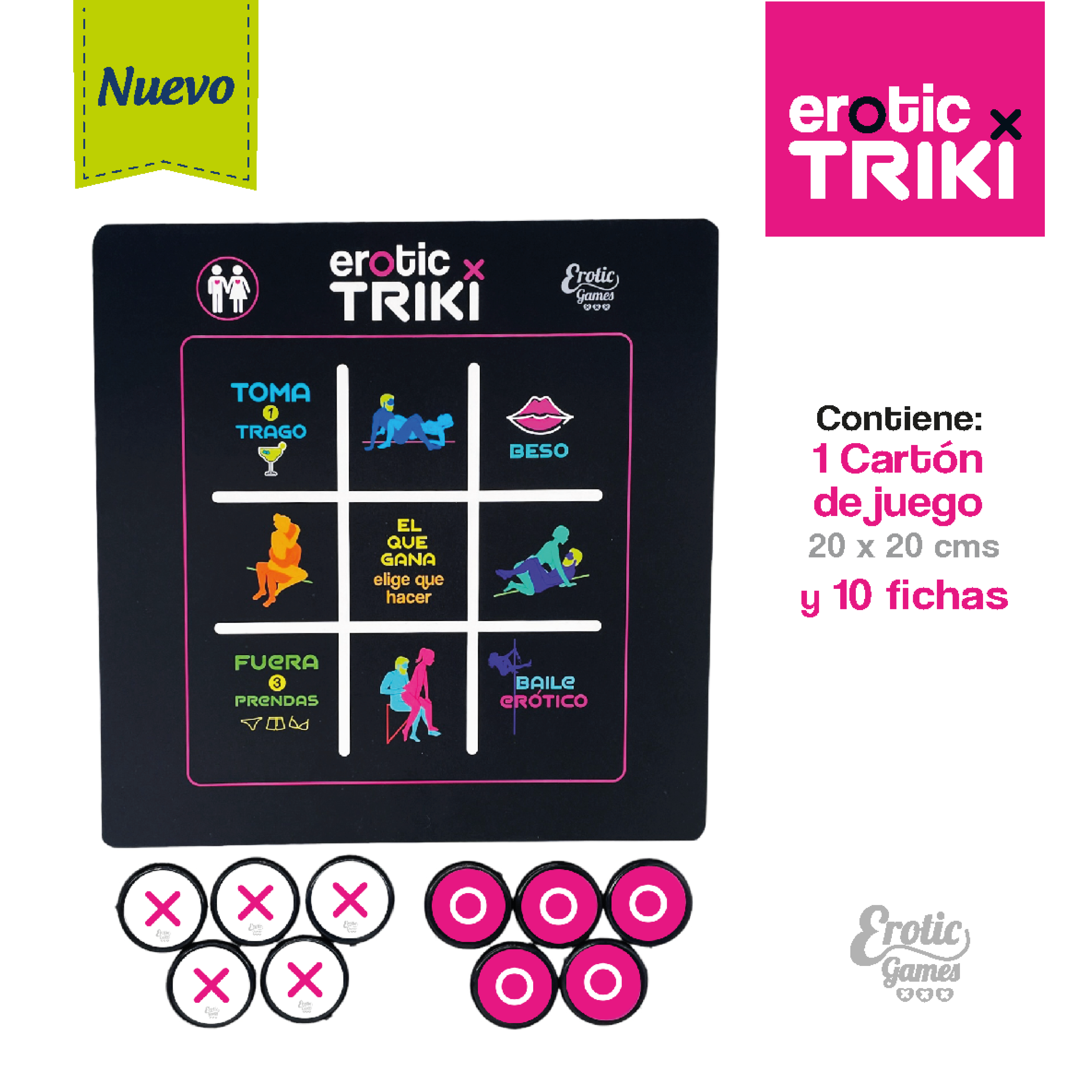 Juego de Mesa Triki Hetero