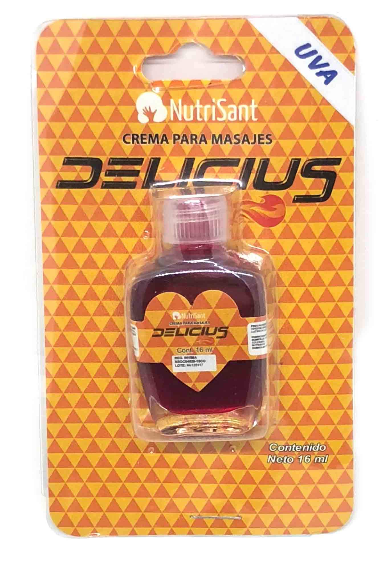 Lubricante Íntimo Caliente Delicius Bali Sex Store