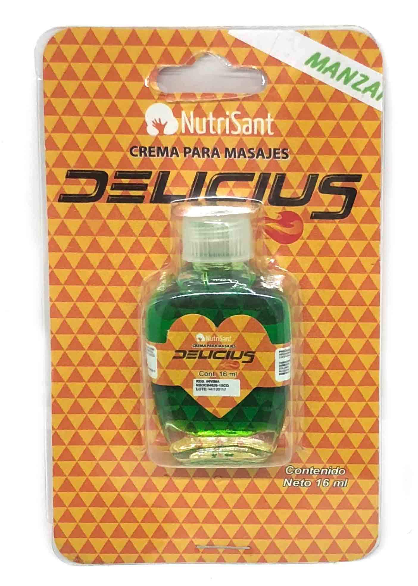 Lubricante Íntimo Caliente Delicius Bali Sex Store