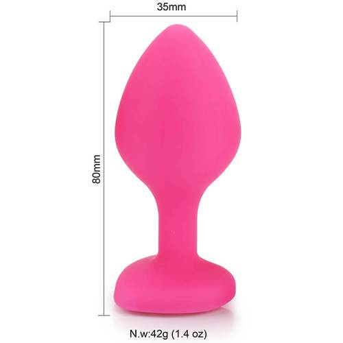 Plug Anal Silly Fucsia Bali Sex Store