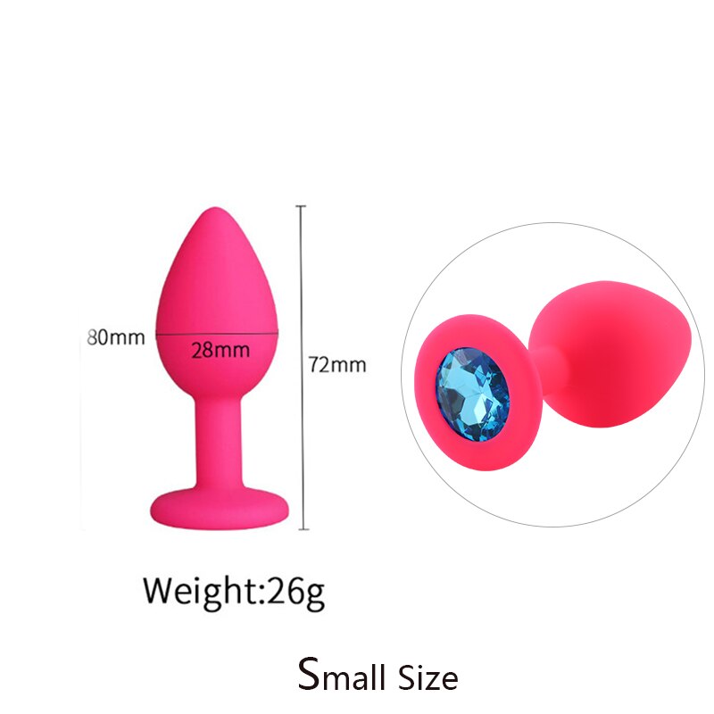 Plug Anal Silly Fucsia - CamToyz