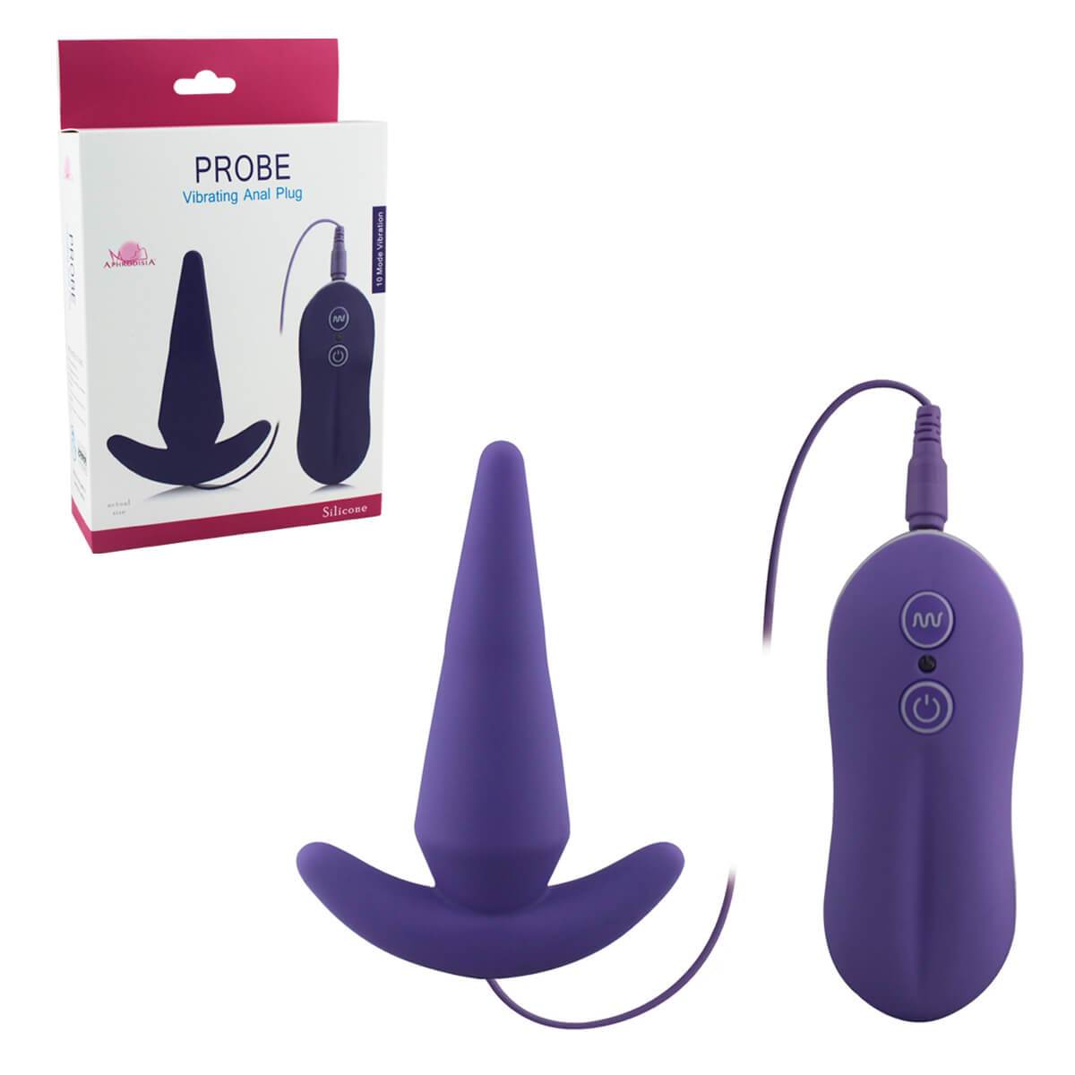 Plug Anal Vibrador Bakary Bali Sex Store