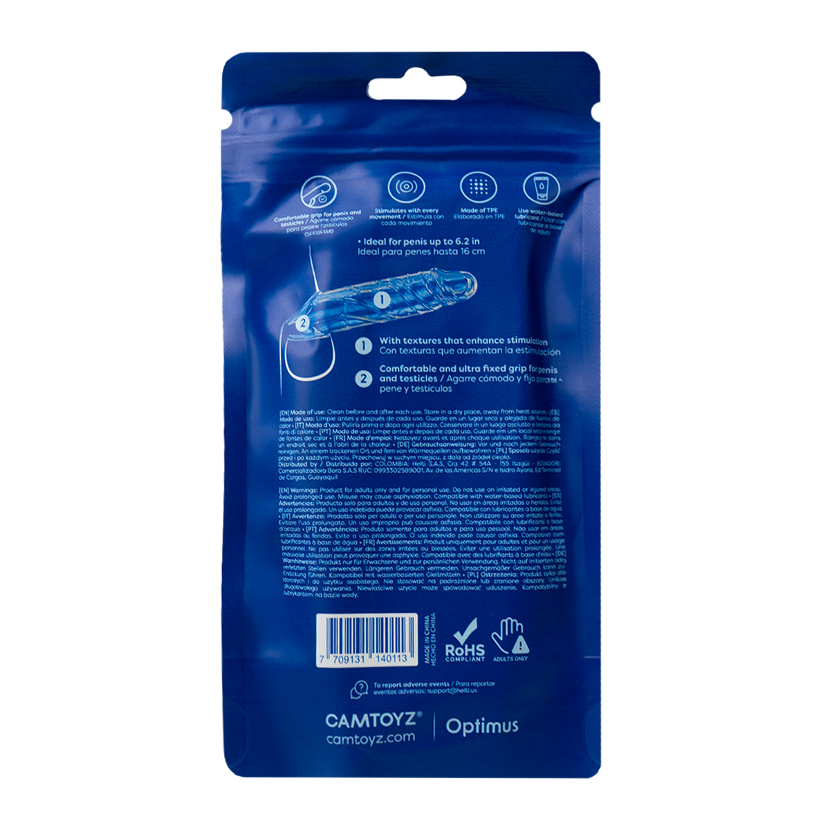 Vipen Funda para el pene Camtoyz