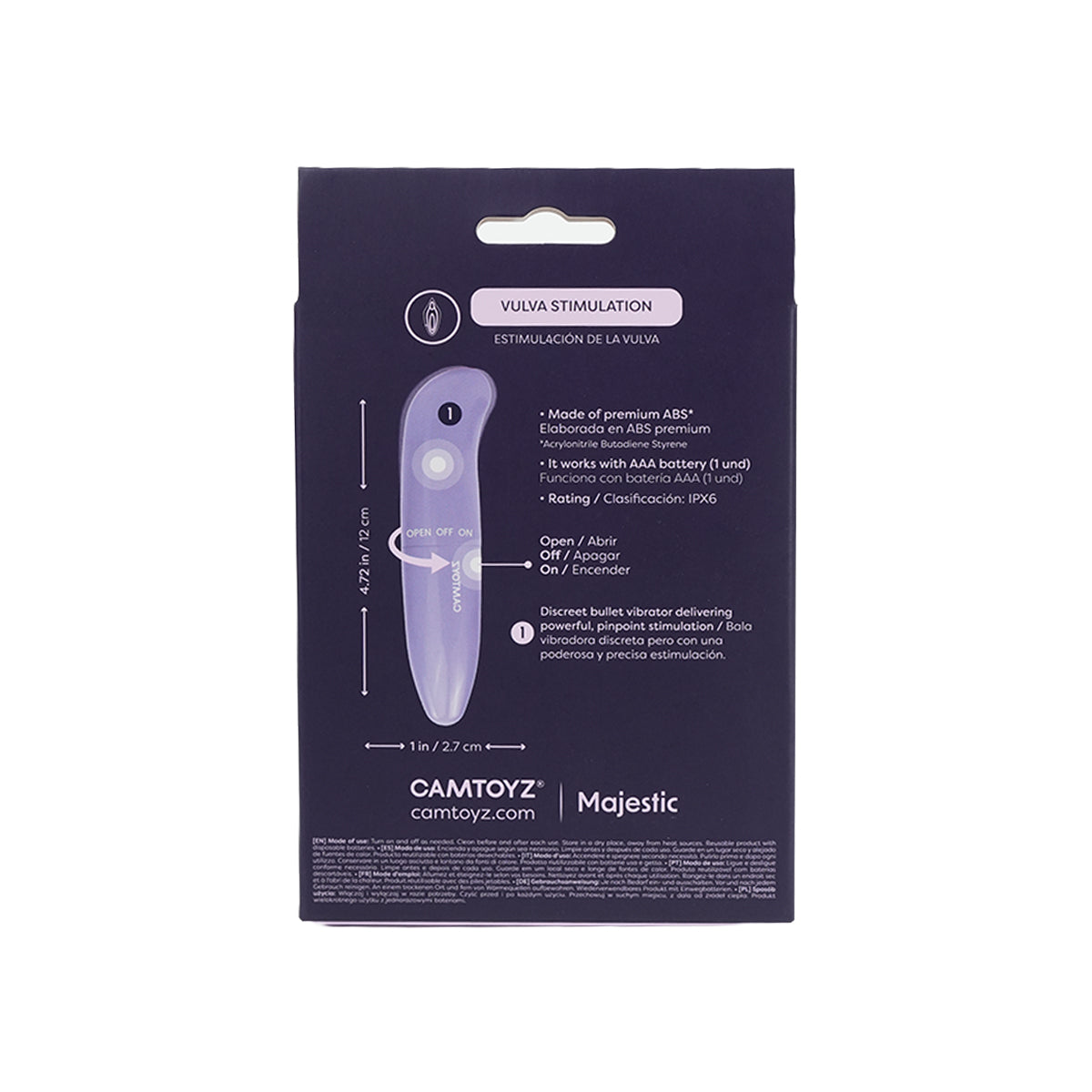 Mini Vibrador Rocco Camtoyz