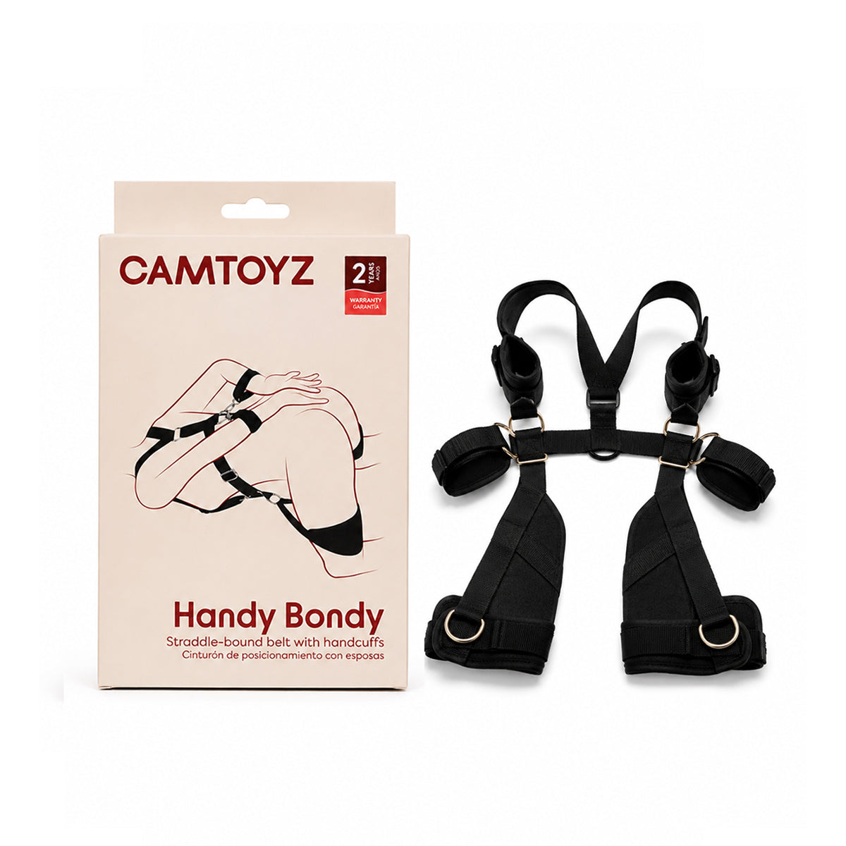 Cinturón de posicionamiento con esposas Bondy Camtoyz