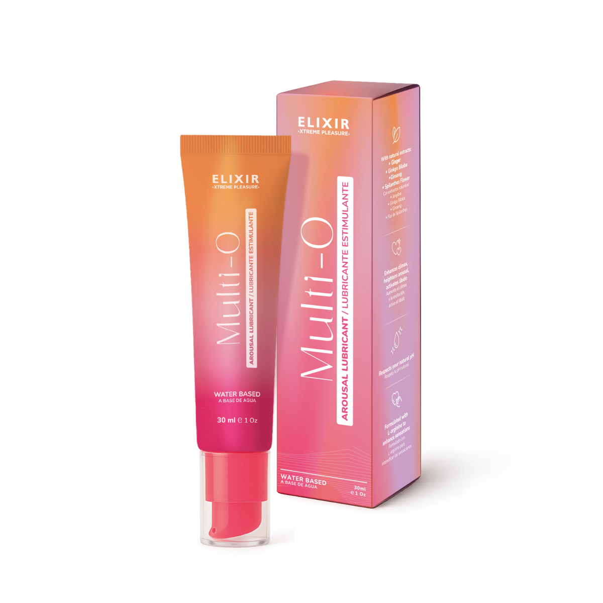 Gel Lubricante Íntimo Multi O Elixir