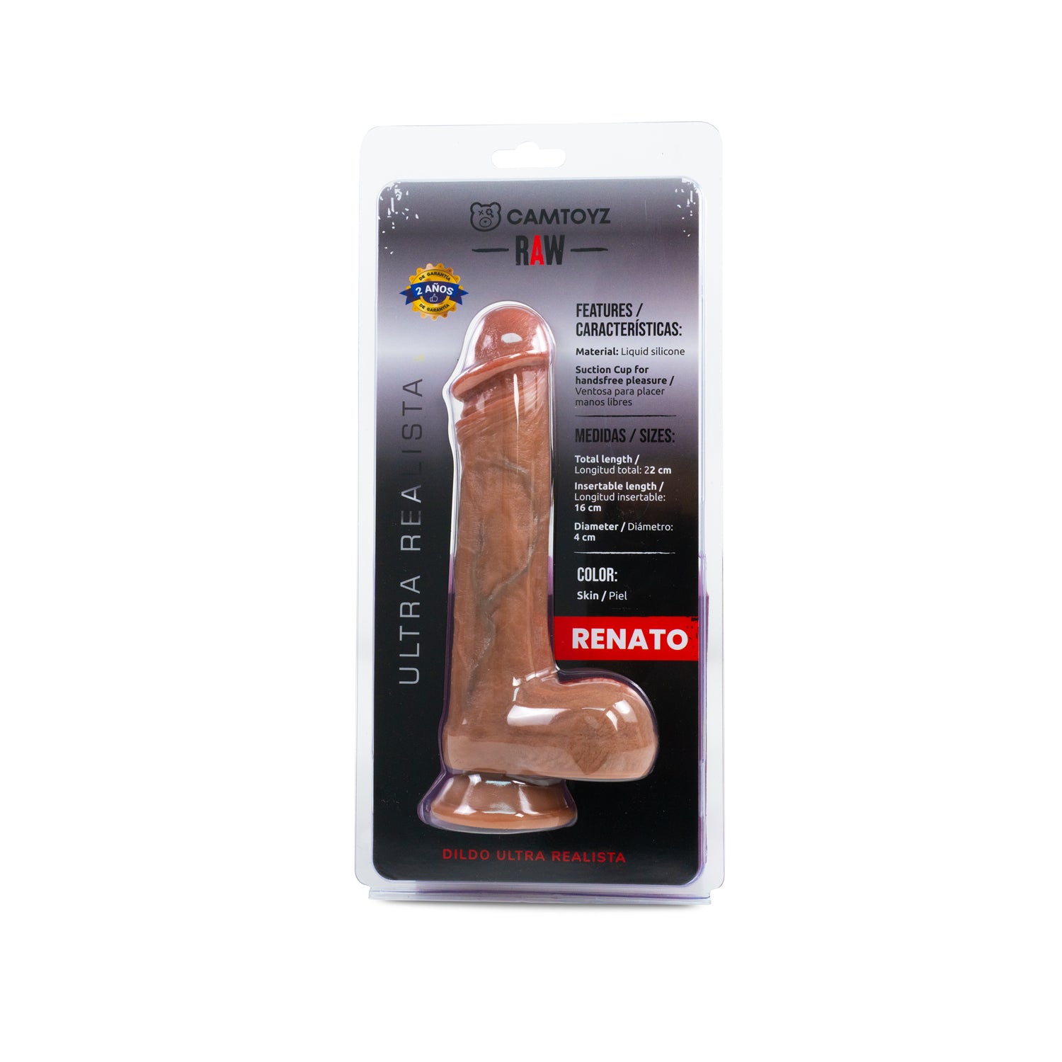 Raw Dildo ultra realista Renato