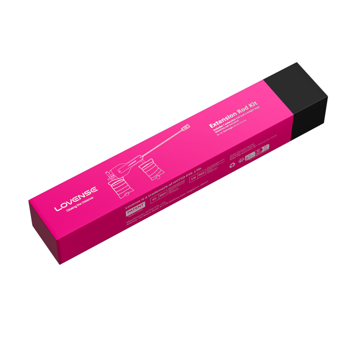 Kit Extensión con 2 bolsas de peso para Mini Sex Machine Lovense