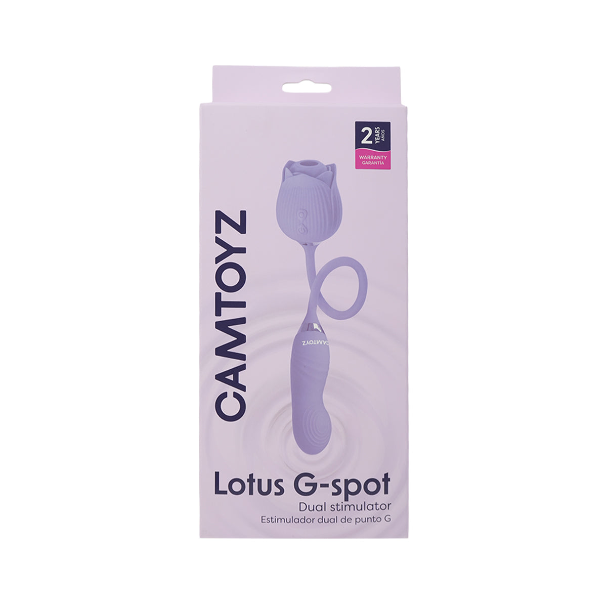 Lotus G-spot Vibrador con Bala Camtoyz