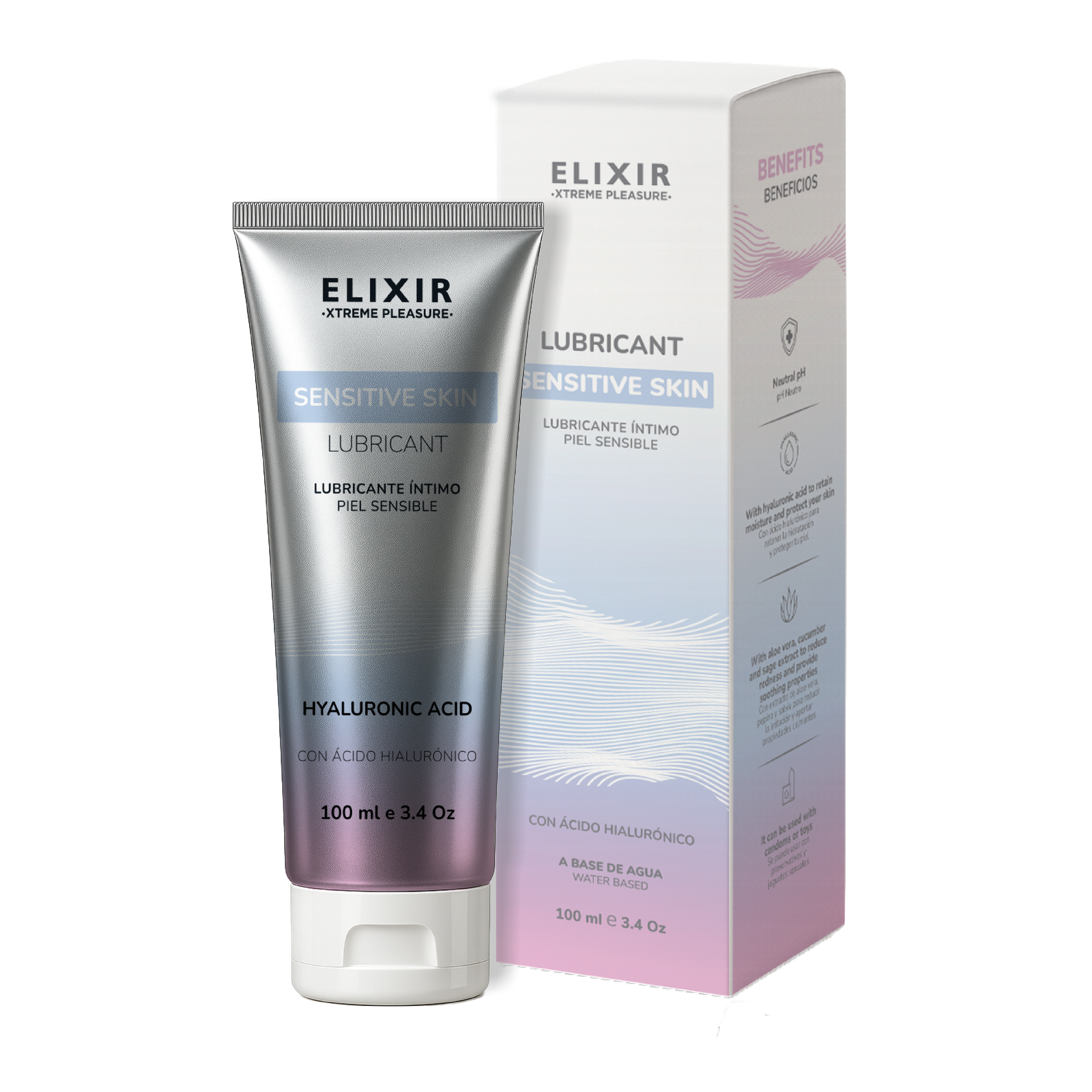 Lubricante Íntimo Piel Sensible de Elixir