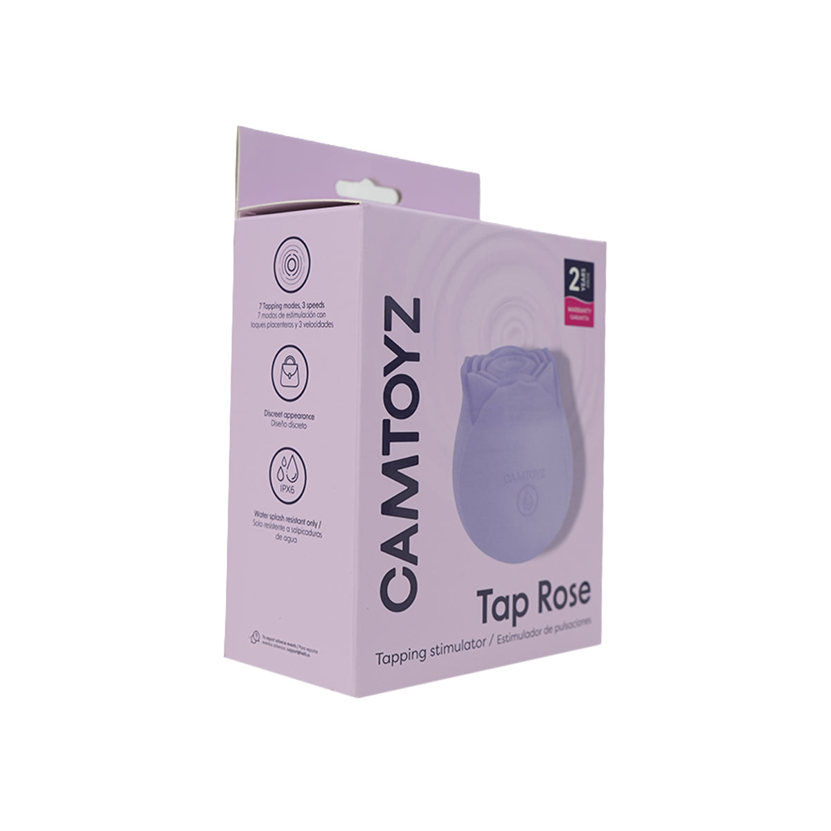 Tap Rose Estimulador de Clitoris Camtoyz