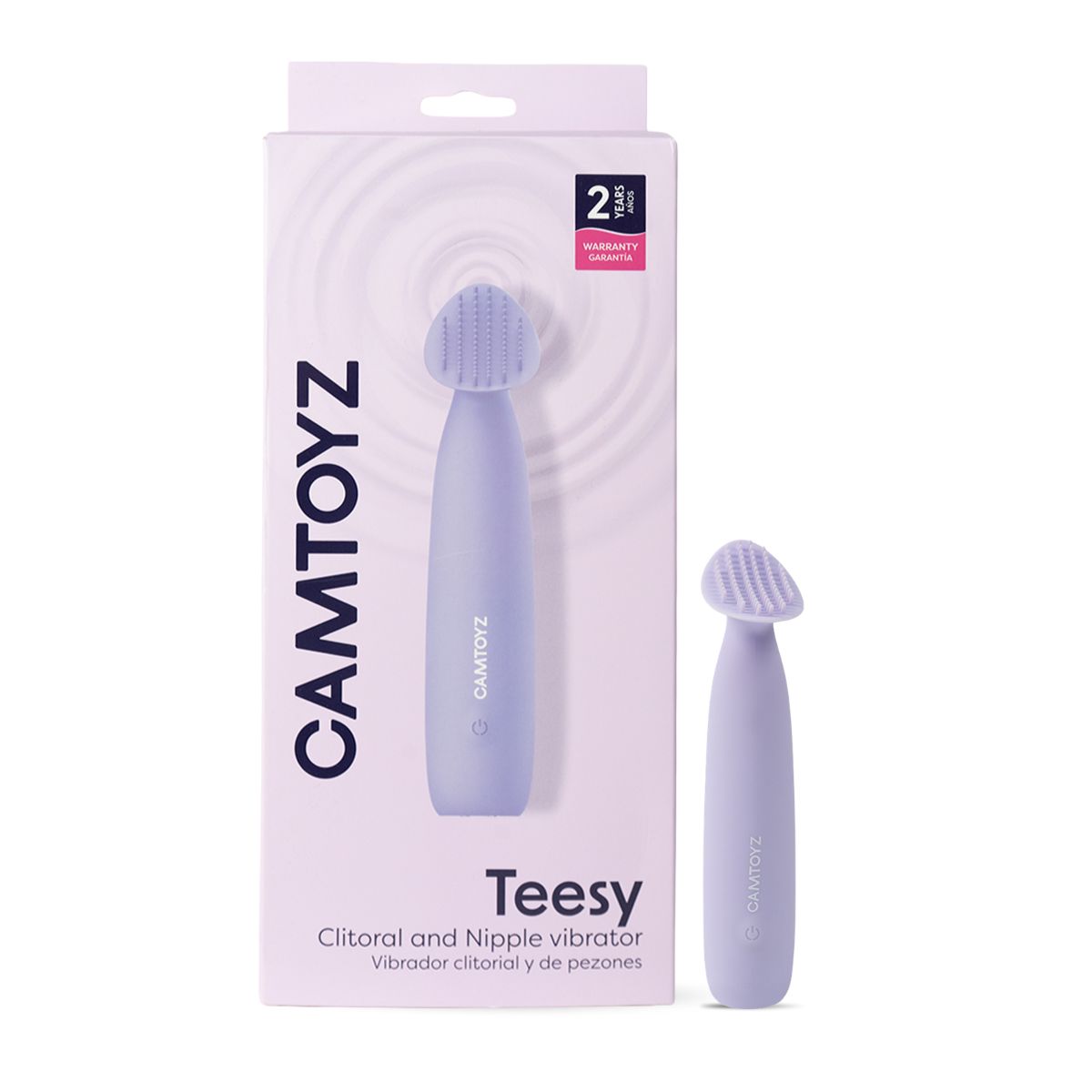 Teesy Vibrador de Clítoris y Pezones Camtoyz