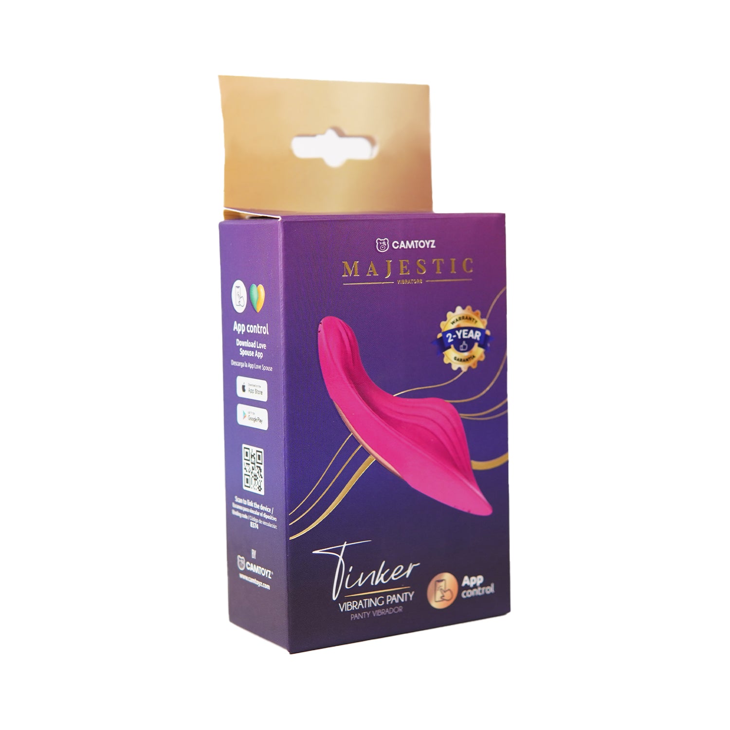 Camtoyz Vibrador Para Panty Tinker Con App