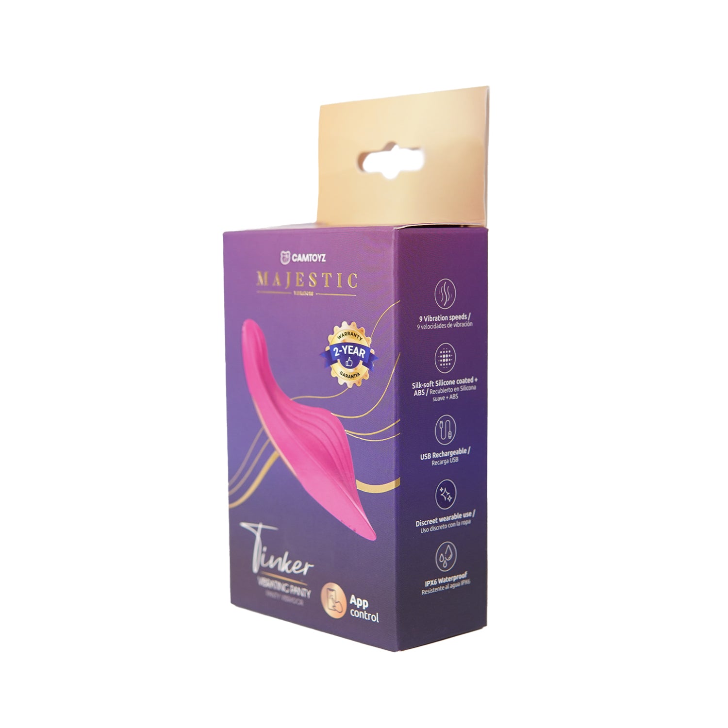 Camtoyz Vibrador Para Panty Tinker Con App