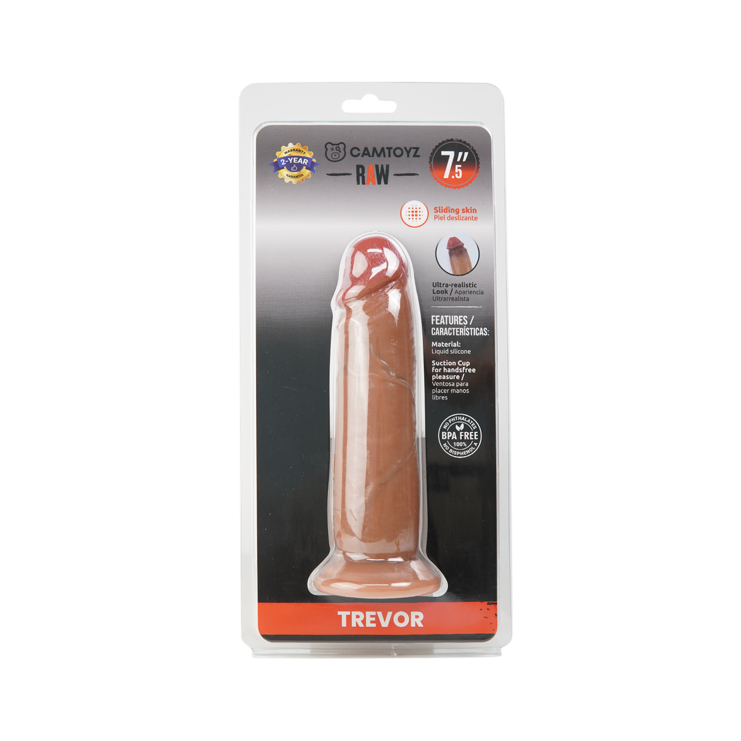 Camtoyz Dildo Ultrarealista Trevor Raw