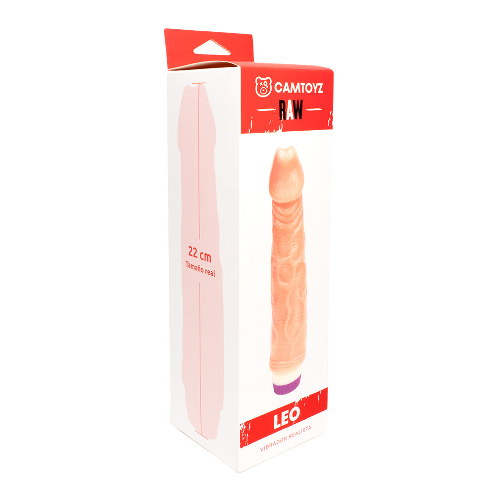 Vibrador Realista Leo 22 cm