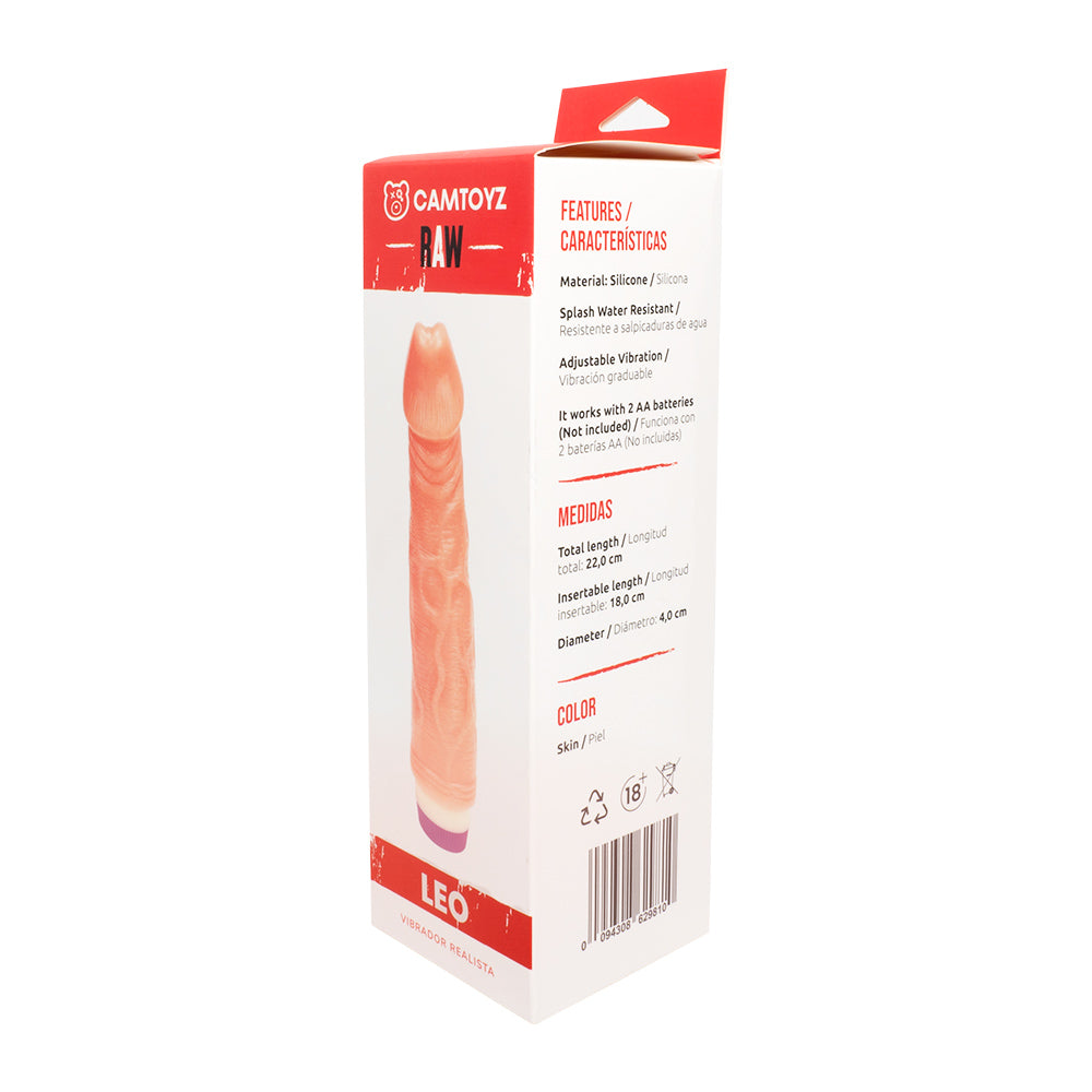 Vibrador Realista Leo 22 cm