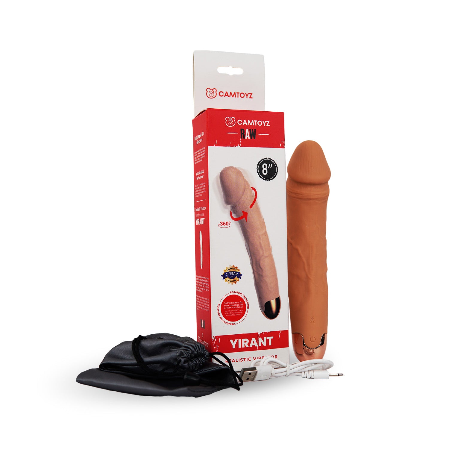 Camtoyz Vibrador Realista Yirant