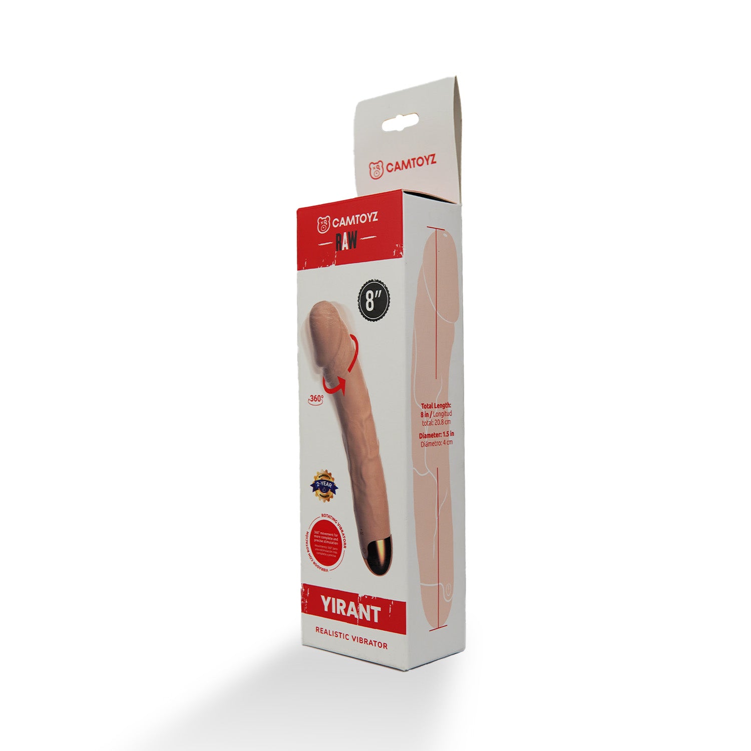 Camtoyz Vibrador Realista Yirant