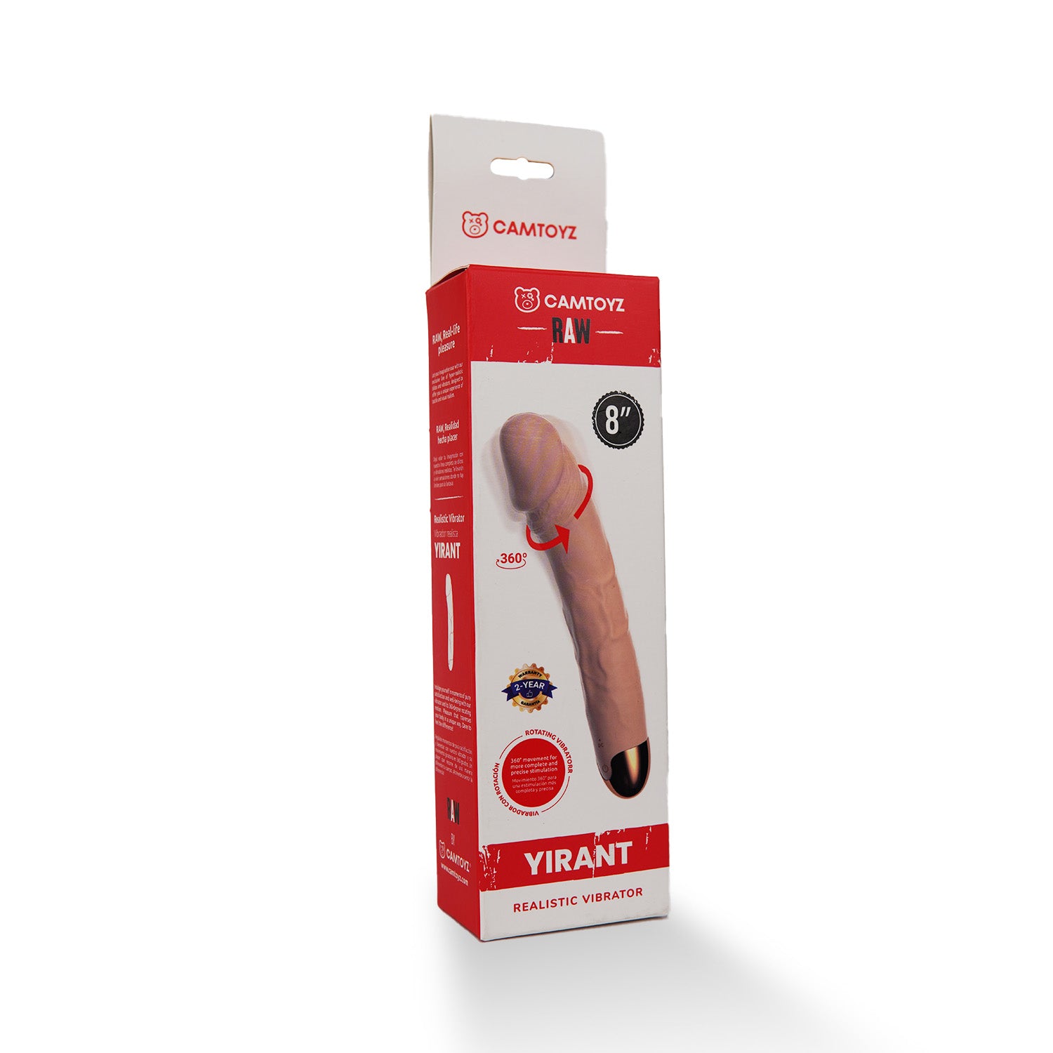 Camtoyz Vibrador Realista Yirant