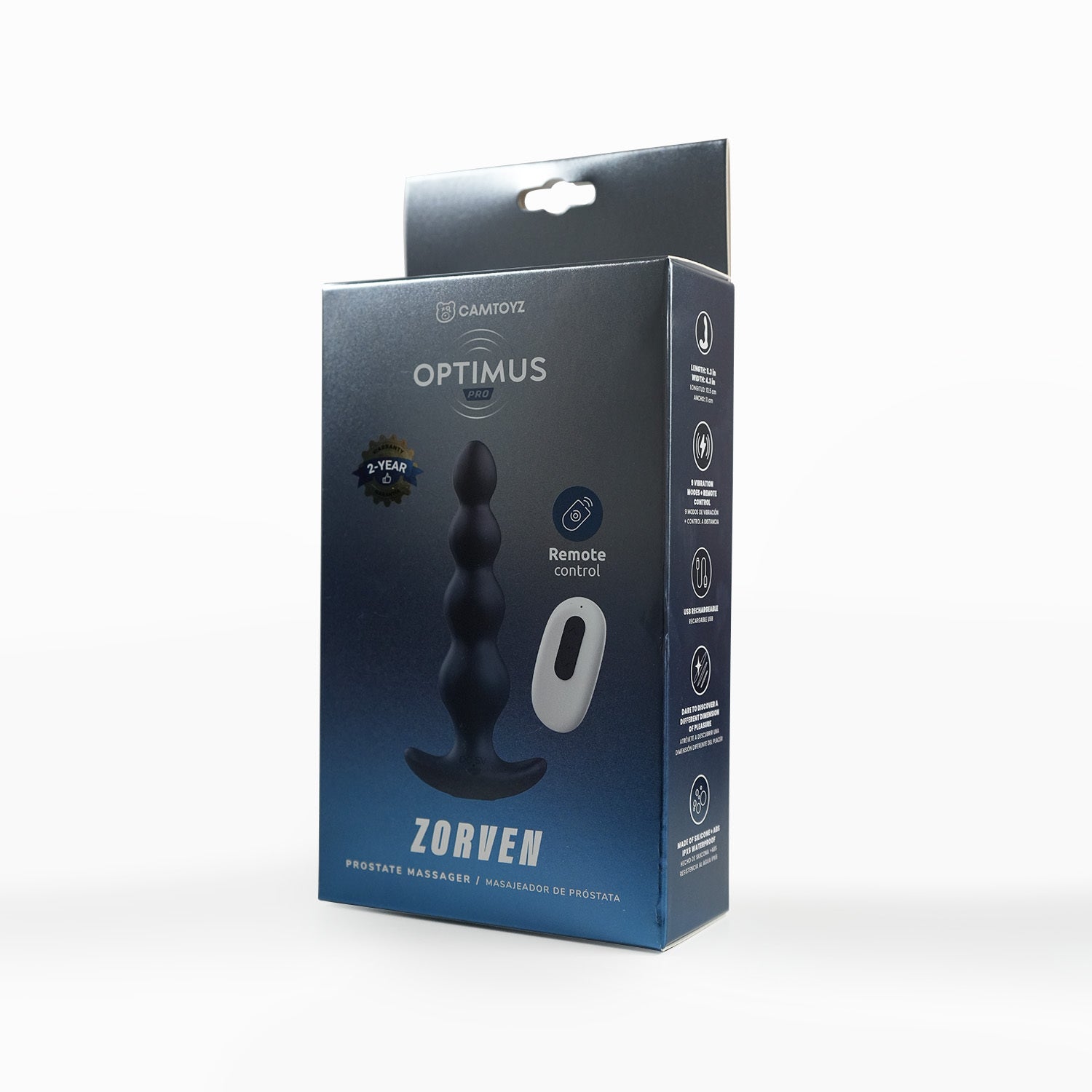 Estimulador Prostata Zorven Optimus Pro