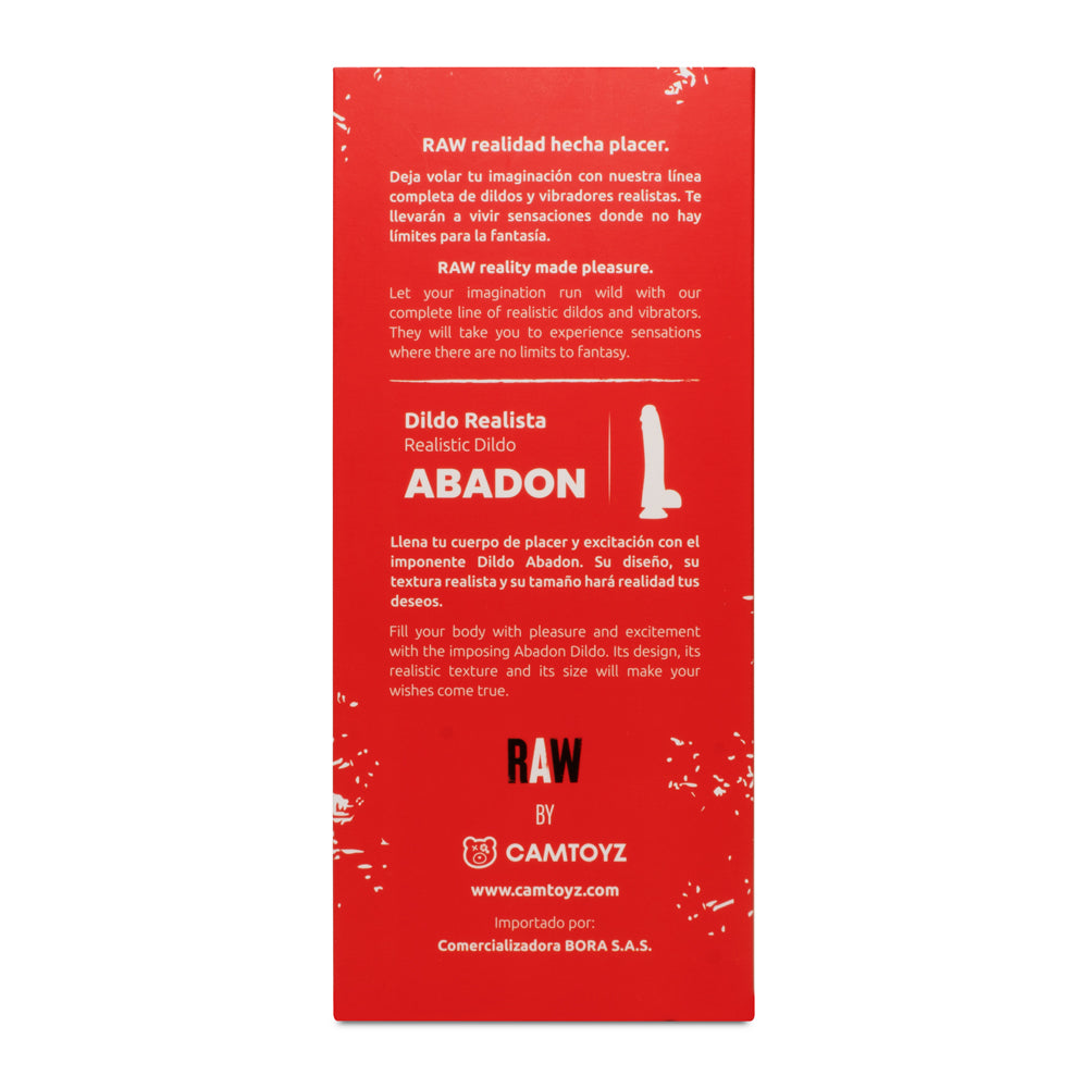 Dildo Realista Abadon 23.8 cm